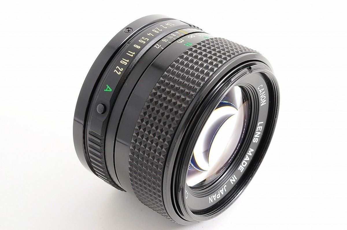 [Mint w/BS52 Hood] Canon New FD NFD 50mm f1.4 Fast MF Standard Prime Lens Japan