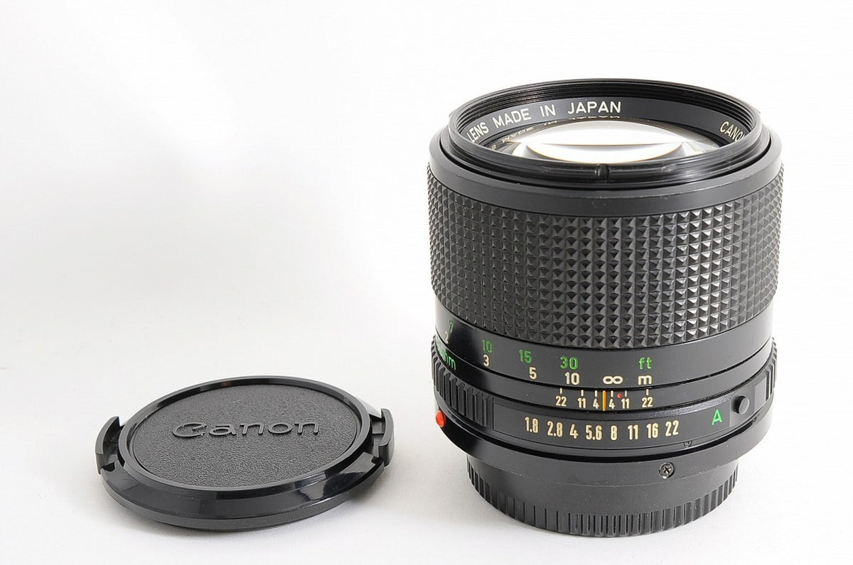 [Near Mint+] Canon New FD nFD 85mm f/1.8 Fast Telephoto MF Lens Canon FD Japan