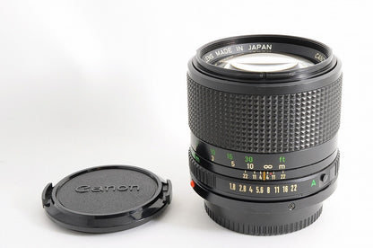[Near Mint+] Canon New FD nFD 85mm f/1.8 Fast Telephoto MF Lens Canon FD Japan