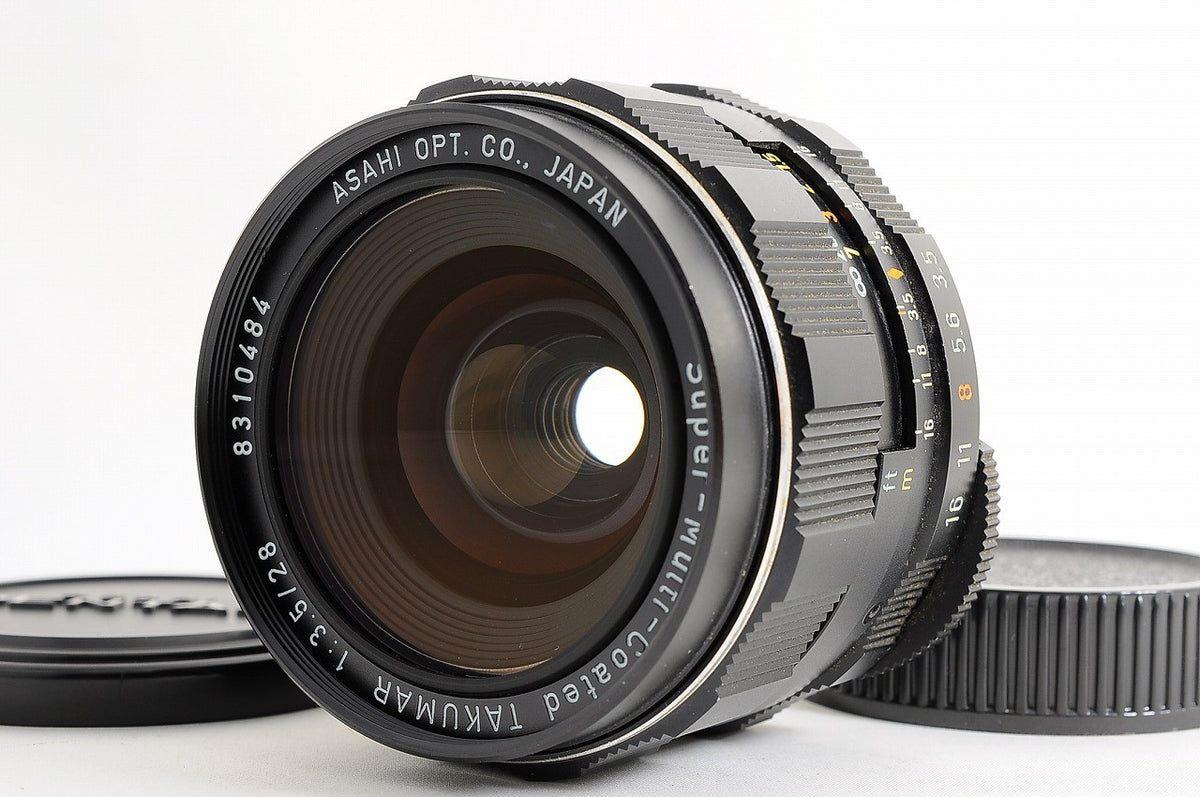 [Mint w/ Caps] Pentax Super Multi Coated Takumar 28mm f3.5 MF Wide Lens M42 Jp
