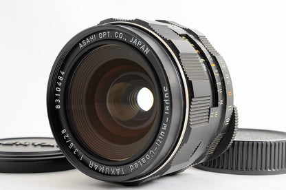 [Mint w/ Caps] Pentax Super Multi Coated Takumar 28mm f3.5 MF Wide Lens M42 Jp