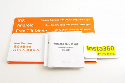 [Almost Unused Boxed] Insta360 Flow 2 Pro Smartphone Gimbal Stabilizer Japan