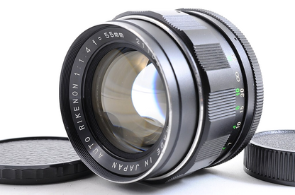 [Exc+] Ricoh Rikenon 55mm f/1.4 Tomioka Fast MF Lens Pentax M42 Screw Japan