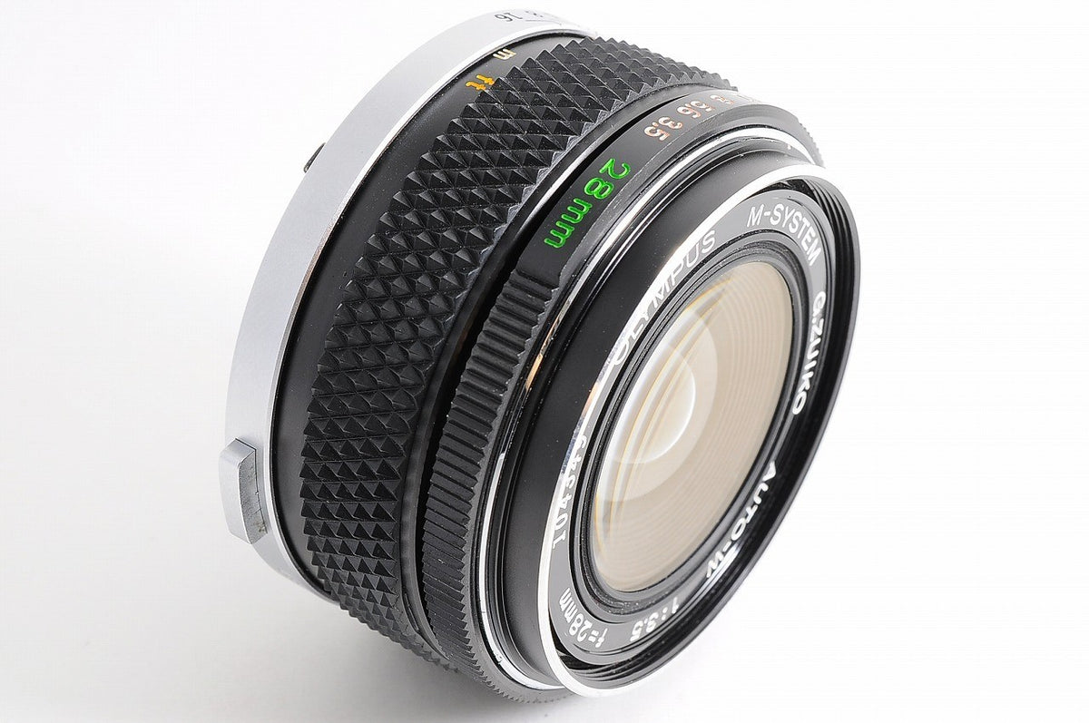 [TOP MINT] Olympus M-System G.Zuiko Auto-W 28mm f/3.5 Wide MF Lens OM Japan