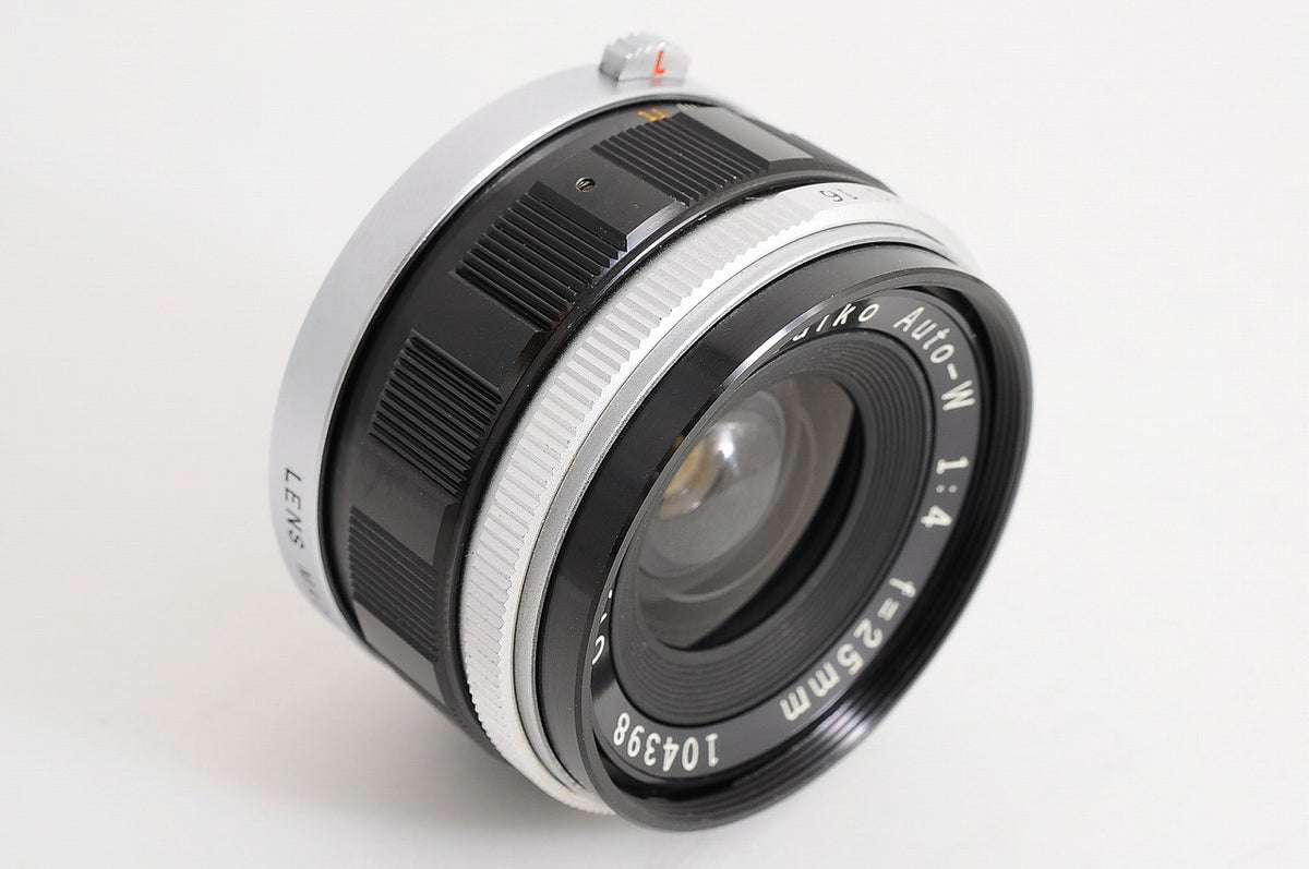 [Mint Case Filter] Olympus Pen F E.Zuiko Auto-W 25mm f/4 Wide MF Pen F Japan