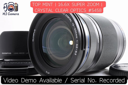 [TOP MINT Hood] Olympus M.Zuiko ED 12-200mm f/3.5-6.3 MSC Micro 4/3 Japan