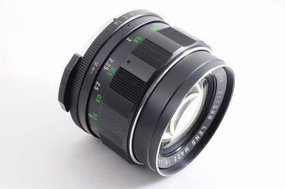 [Exc+] Ricoh Rikenon 55mm f/1.4 Tomioka Fast MF Lens Pentax M42 Screw Japan