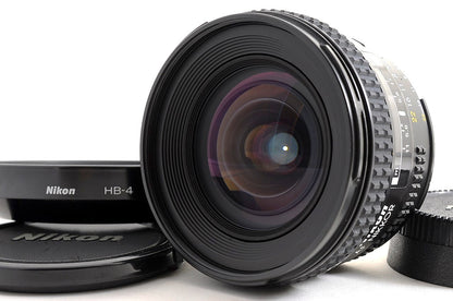 [Top Mint w/HB-4 Hood Caps] Nikon AF Nikkor 20mm f2.8 D Ultra Wide Lens Japan