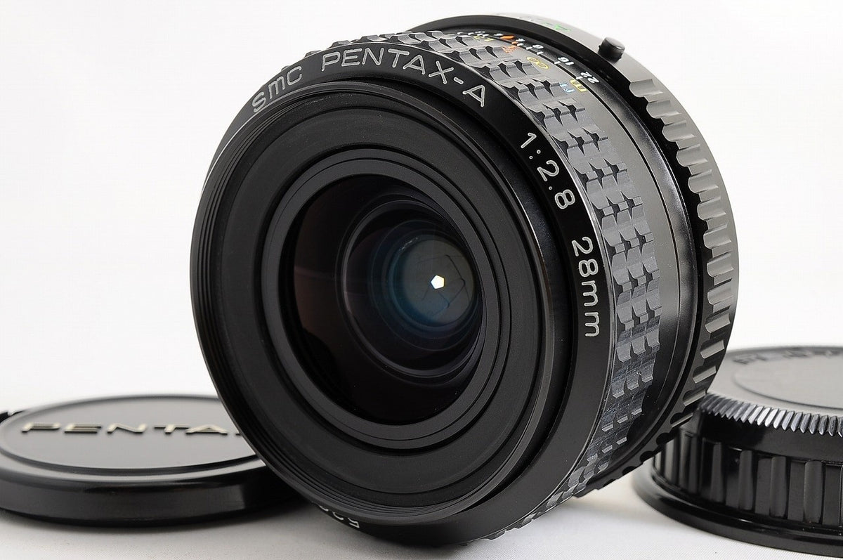 [Mint] Pentax SMC Pentax-A 28mm f/2.8 Wide MF Lens Pentax K Mount Japan