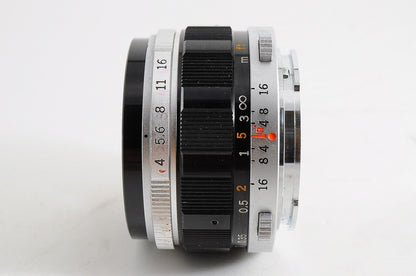 [MINT w/ Case] Olympus Pen F E.Zuiko Auto-W 25mm f/4 Wide MF Lens Pen F Japan