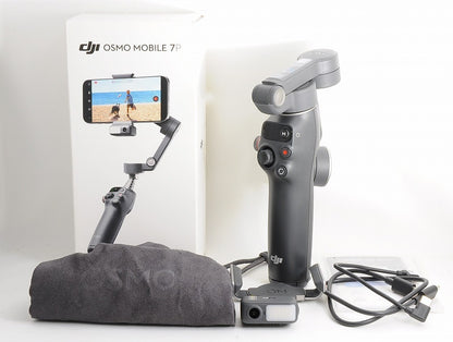 [Top Mint] DJI Osmo Mobile OM 7P 3-Axis Smartphone Gimbal Stabilizer Japan
