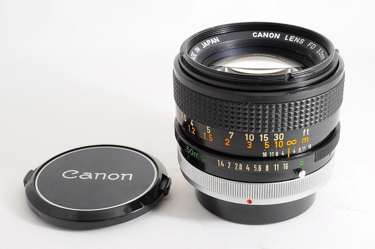 [Exc+ O-Mark] Canon FD 50mm f1.4 S.S.C. SSC Fast MF Standard Prime Lens Japan