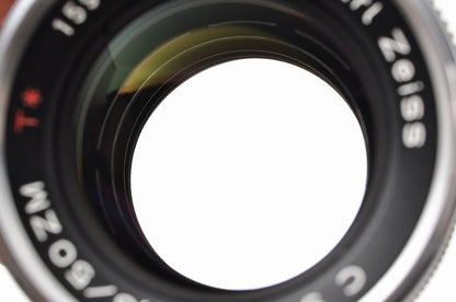 [Almost Unused] Carl Zeiss C Sonnar T* 50mm f/1.5 ZM Fast Lens Leica M Japan