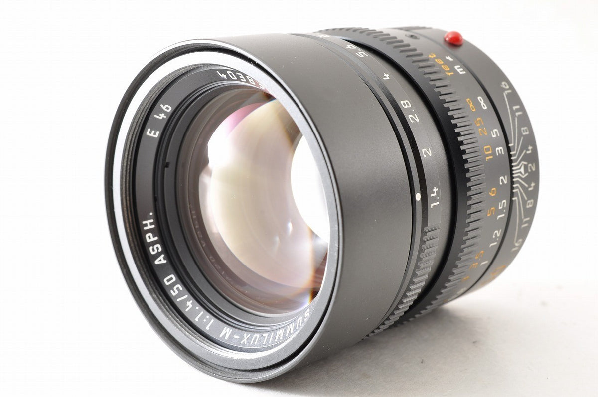 [Almost Unused Boxed] Leica Summilux-M 50mm f/1.4 ASPH. 11891 M Mount Lens Japan