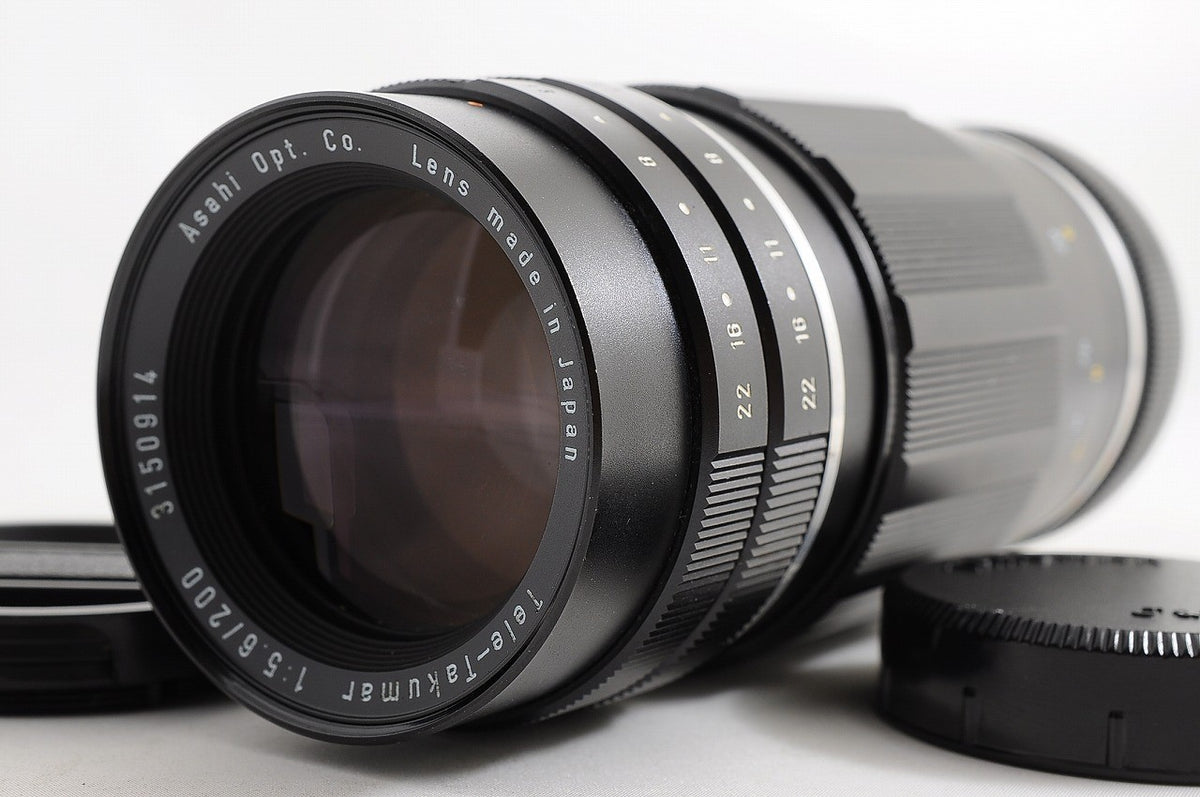 [Mint] Pentax Tele-Takumar 200mm f/5.6 Telephoto MF Lens M42 Screw Mount Japan
