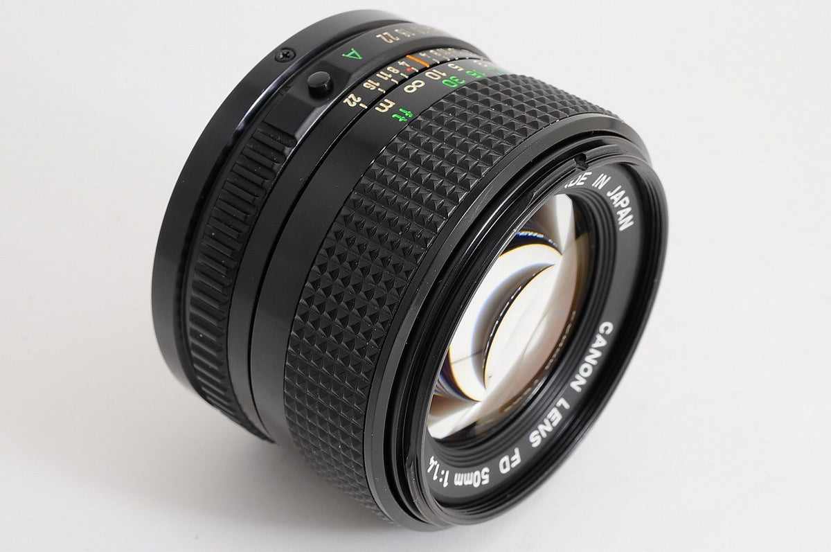 [TOP MINT BS-52] Canon New FD nFD 50mm f/1.4 Fast MF Lens Canon FD Mount Japan