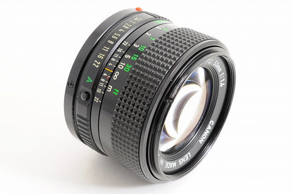 [Mint] Canon New FD nFD 50mm f/1.4 Fast MF Lens Canon FD Mount Japan