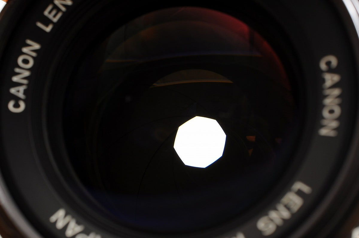 [Near Mint+ w/ Caps] Canon New FD NFD 50mm f1.4 Fast MF Standard Prime Lens Jp