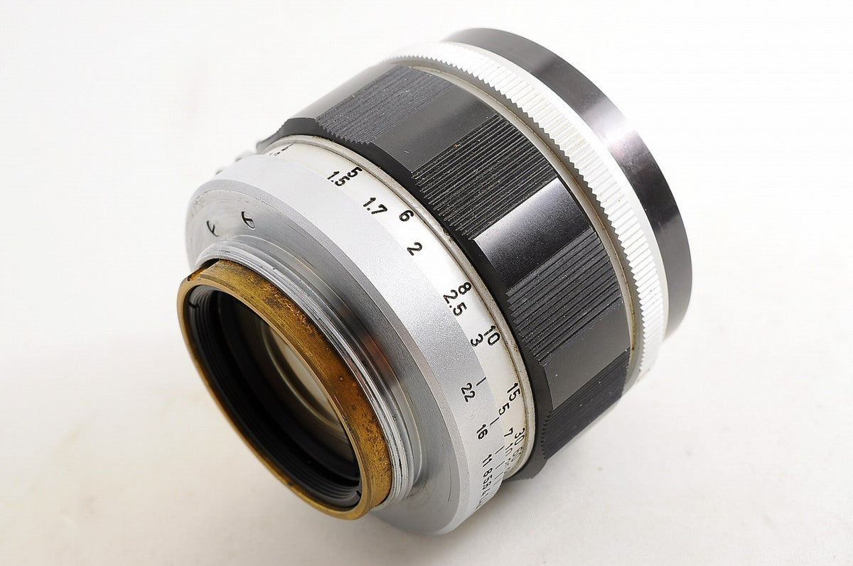 [Mint w/Hood Adapter Caps] Canon 50mm f1.4 L39 LTM Rangefinder MF Lens Japan